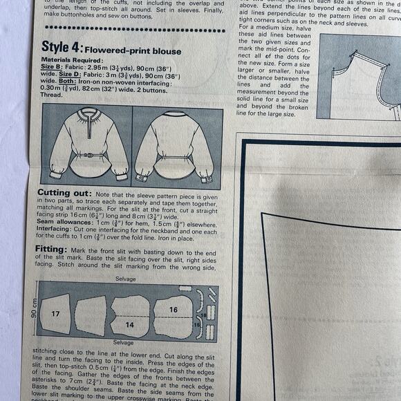 Vintage Designer Sewing Patterns Uncut Lot Of 4 Women Teens Girl Full Figure 70s - Picture 4 of 12